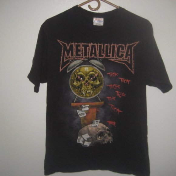 Metallica Death Is Pain T Shirt Double Sided Men's